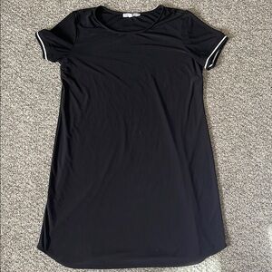 Black Short Sleeve Dress